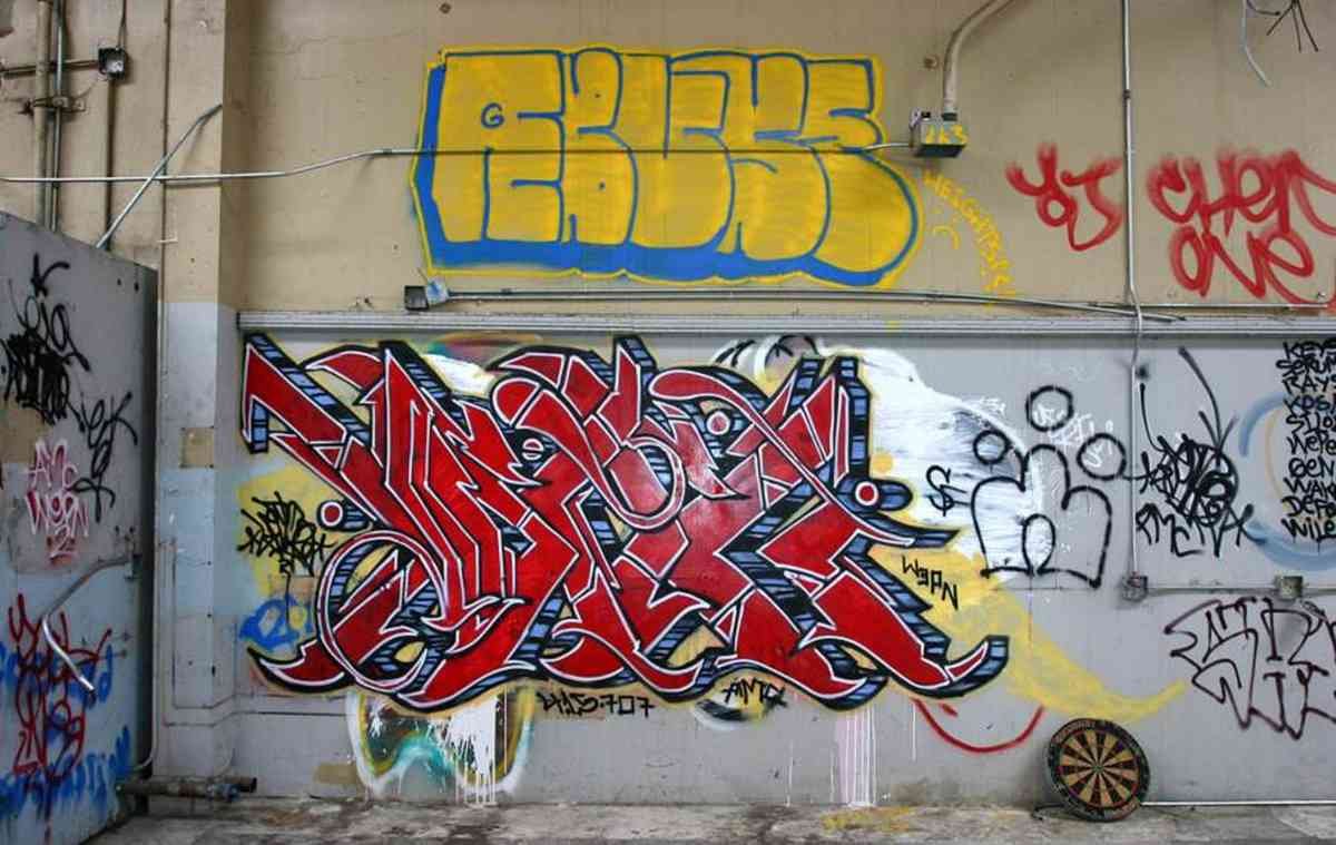 Graffiti Murals Street Art 0805 New York 1 A4 Photo Print