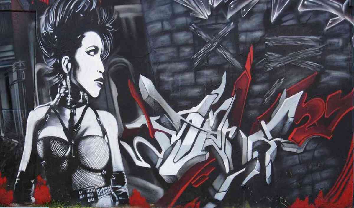 Graffiti Murals Street Art 0822 New York 24 A4 Photo Print