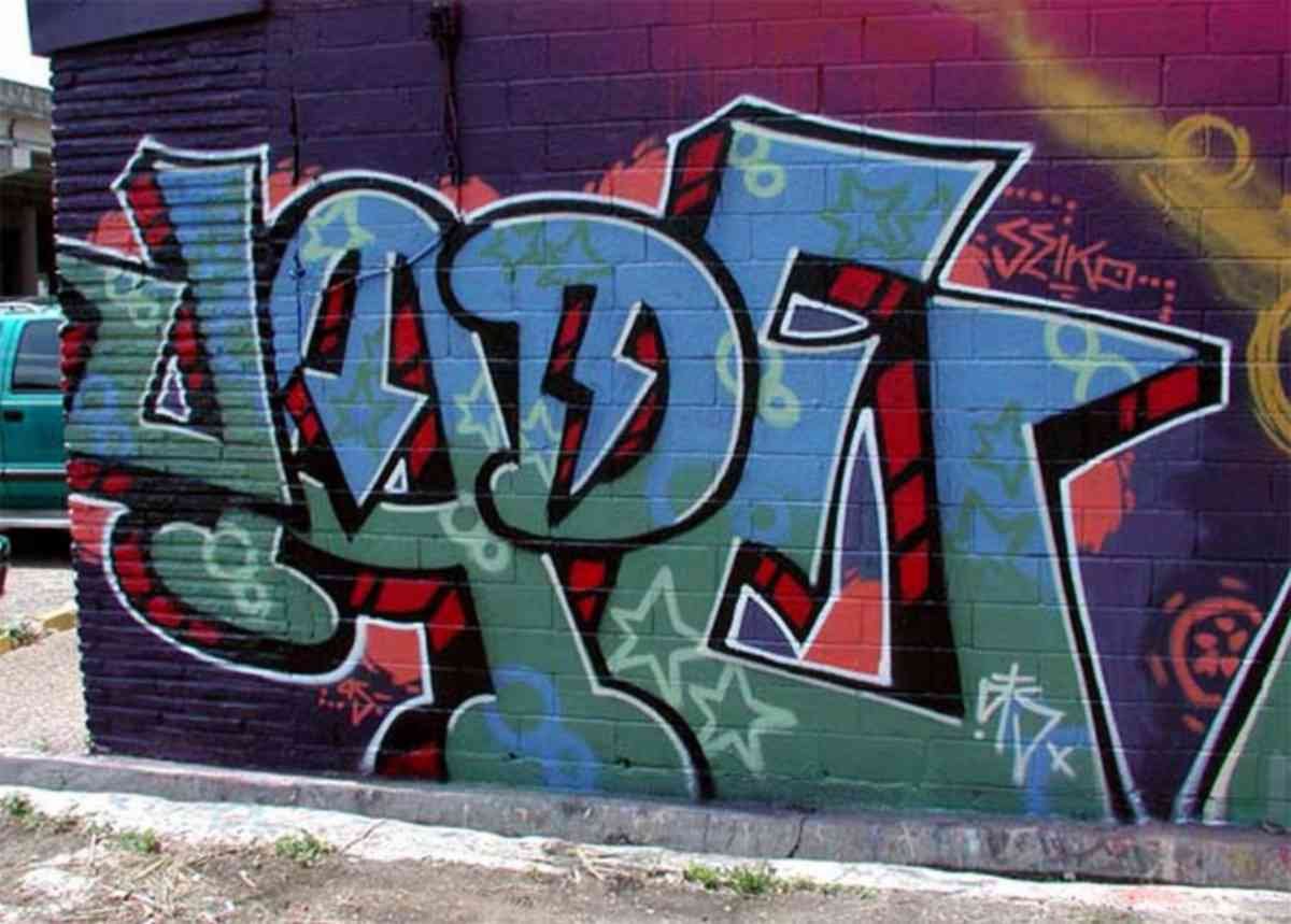 Graffiti Murals Street Art 0832 Houston 8 A4 Photo Print