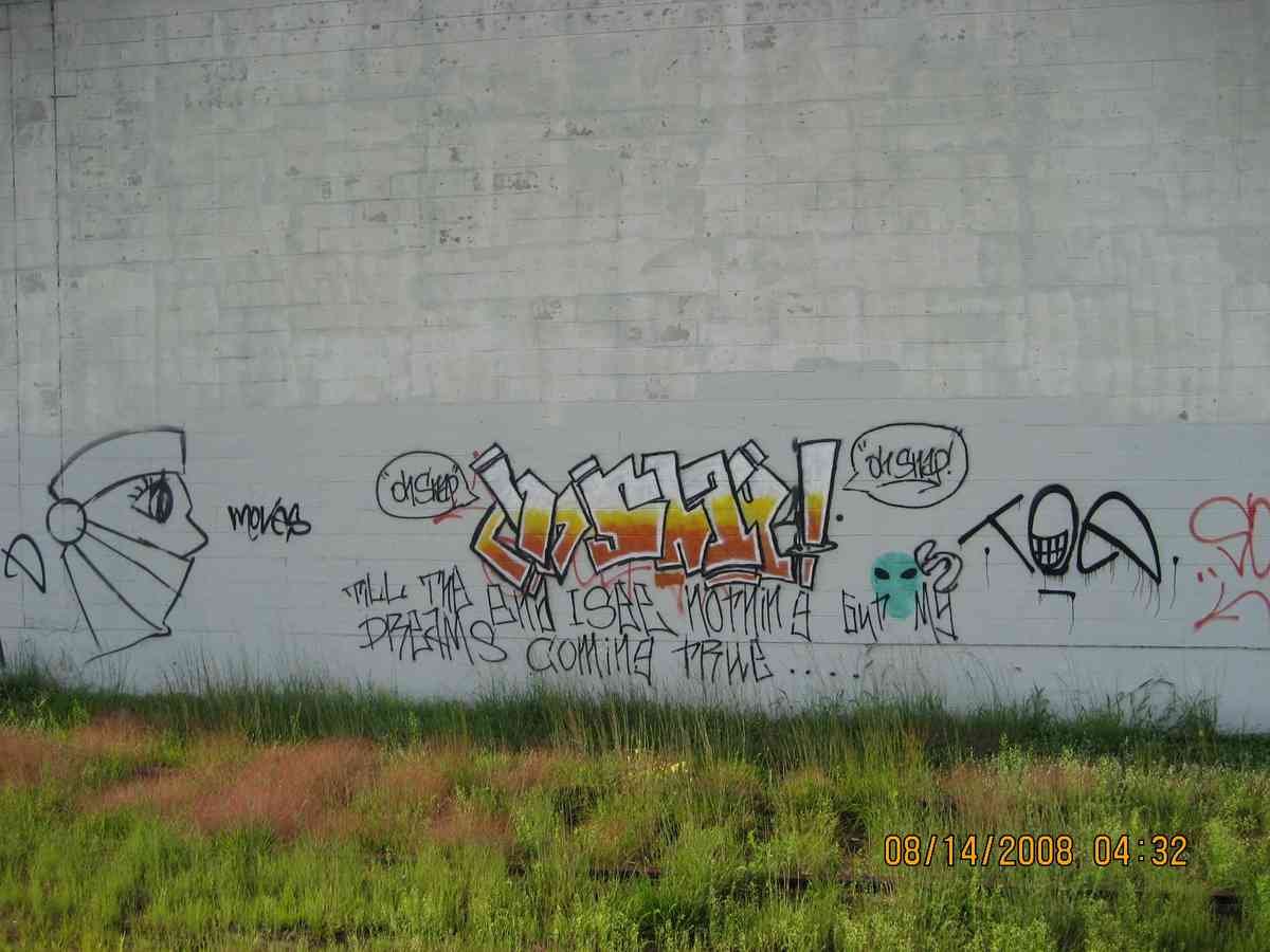 Graffiti Murals Street Art 0841 17708951 A4 Photo Print