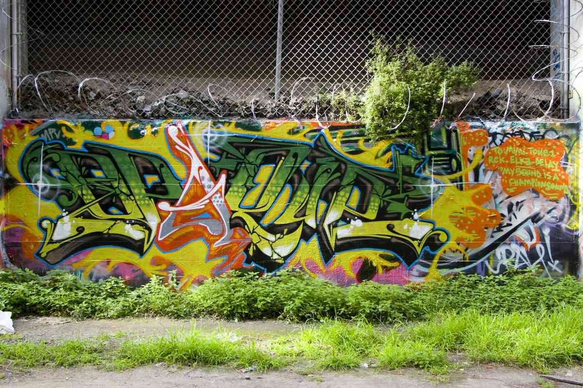 Graffiti Murals Street Art 0841 4164724694 e9149d7bcf o A4 Photo Print