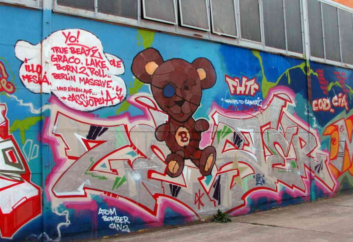 Graffiti Murals Street Art 0853 idV4RyXNStGUex6FDcPM1239362603 A4 Photo Print