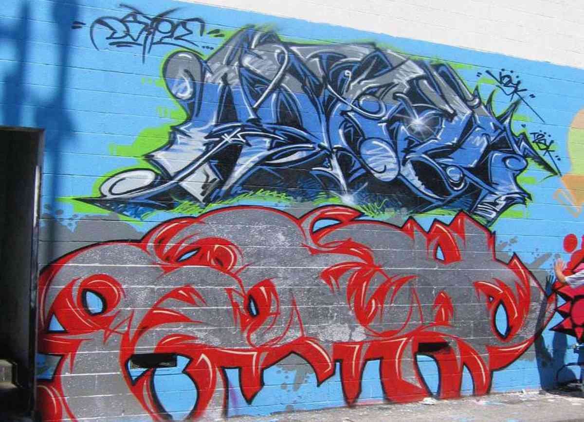 Graffiti Murals Street Art 0858 Los Angeles aa 28 A4 Photo Print