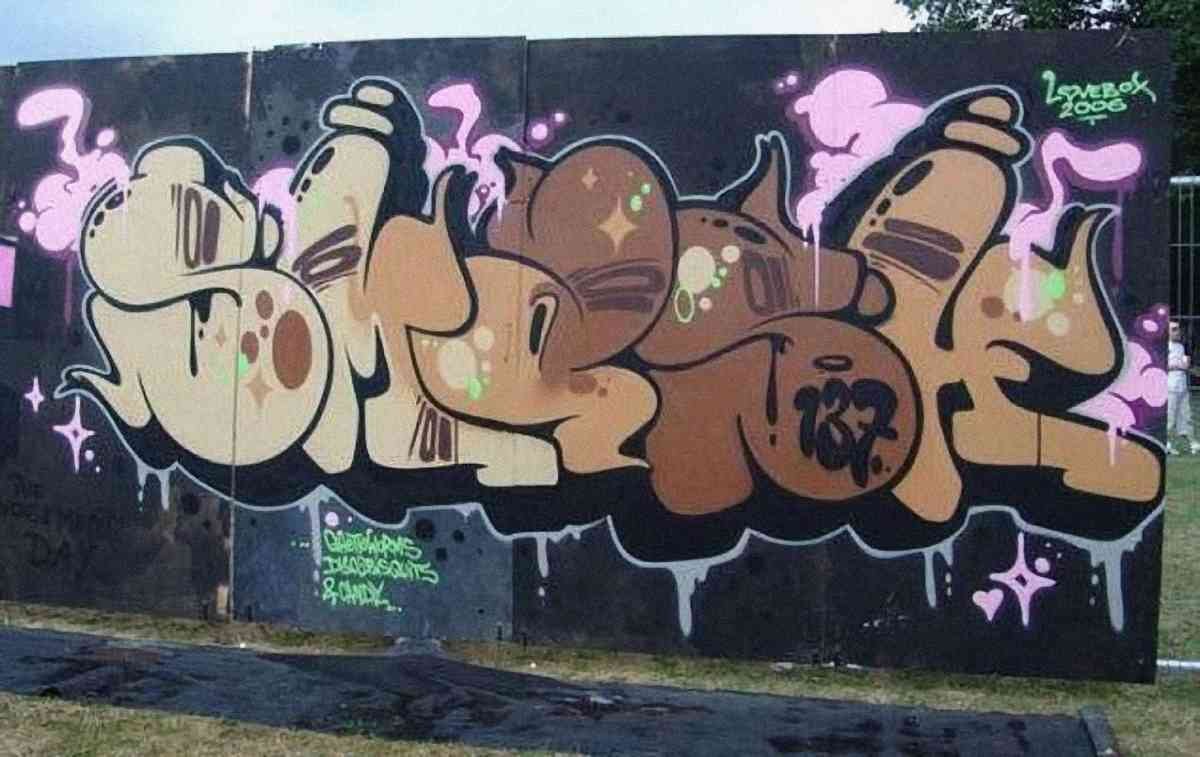 Graffiti Murals Street Art 0867 sl gallery big 2bd70a2bf5 A4 Photo Print