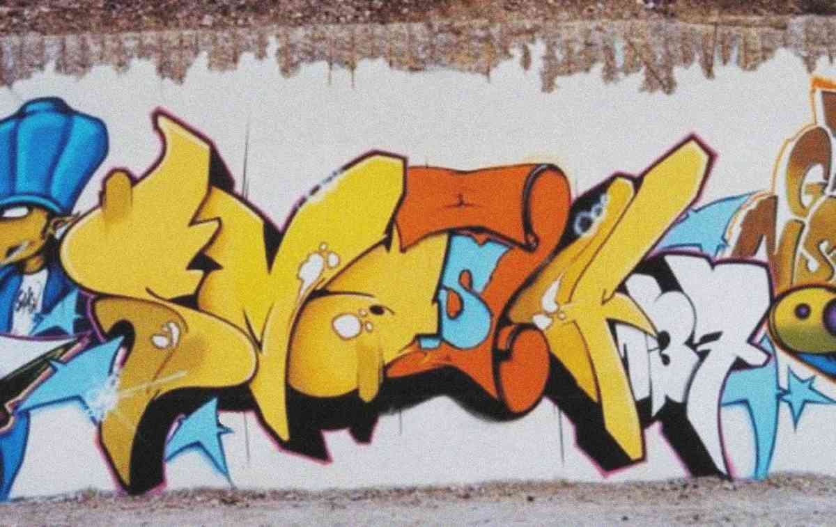 Graffiti Murals Street Art 0870 sl gallery big ee0cf8d213 A4 Photo Print