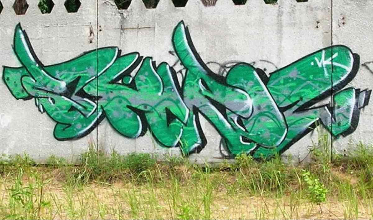 Graffiti Murals Street Art 0871 STI17 vk A4 Photo Print