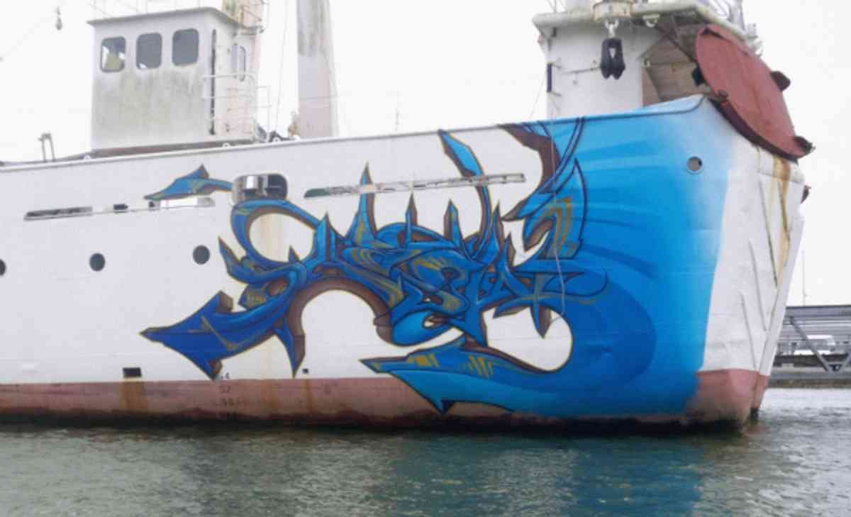 Graffiti Murals Street Art 0880 102 1790 w600 h600 A4 Photo Print