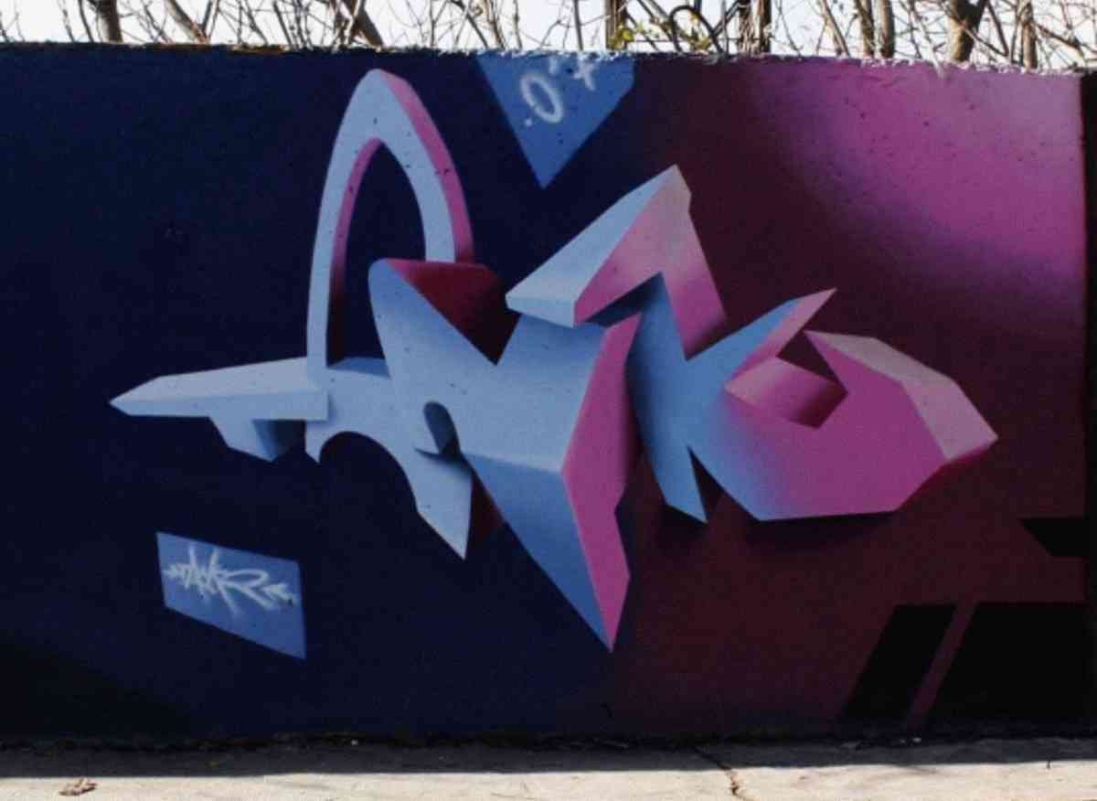 Graffiti Murals Street Art 0881 5214 MG 7441 185ank2 A4 Photo Print