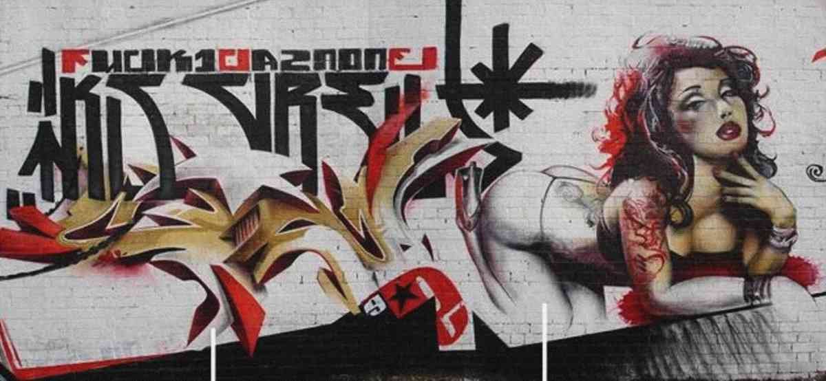Graffiti Murals Street Art 0888 sl gallery big 50963f2cec A4 Photo Print