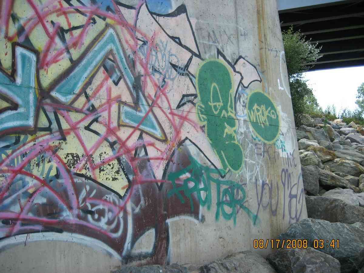 Graffiti Murals Street Art 0896 18166845 A4 Photo Print