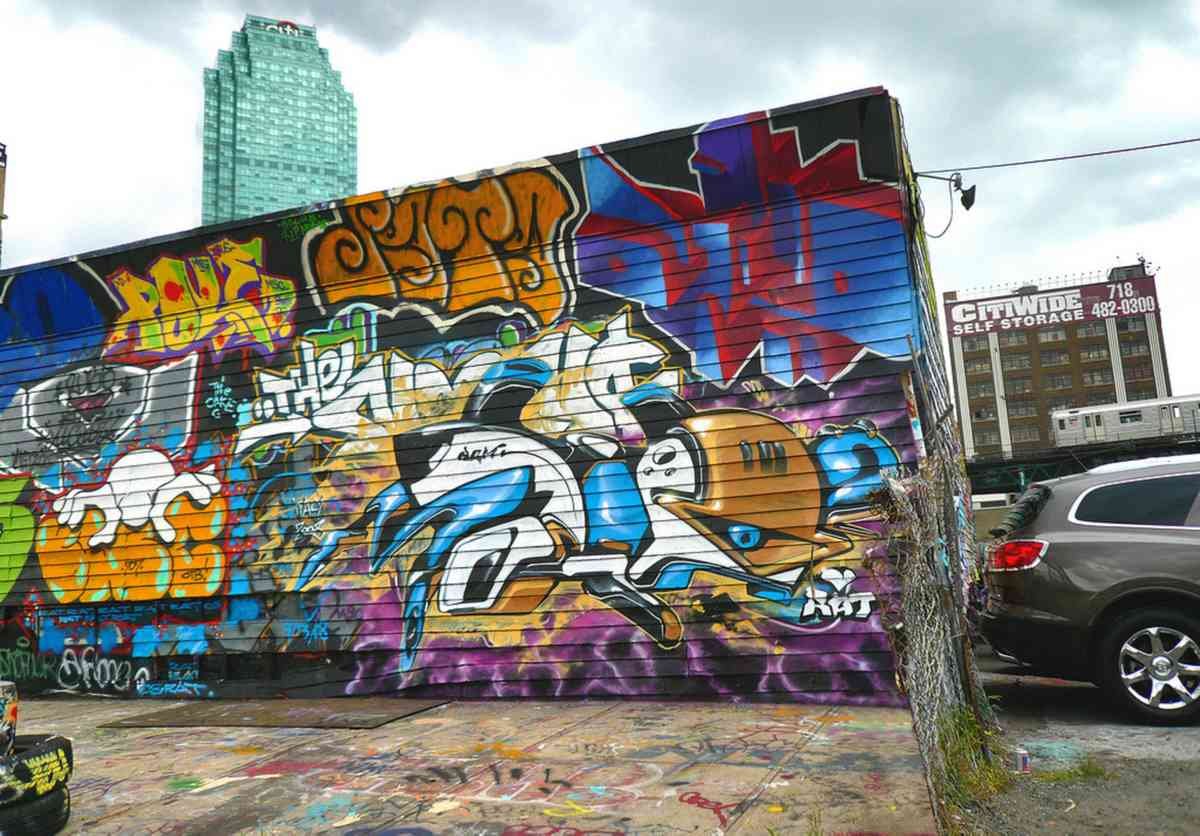 Graffiti Murals Street Art 0898 2877828420 6cb16ff093 b A4 Photo Print