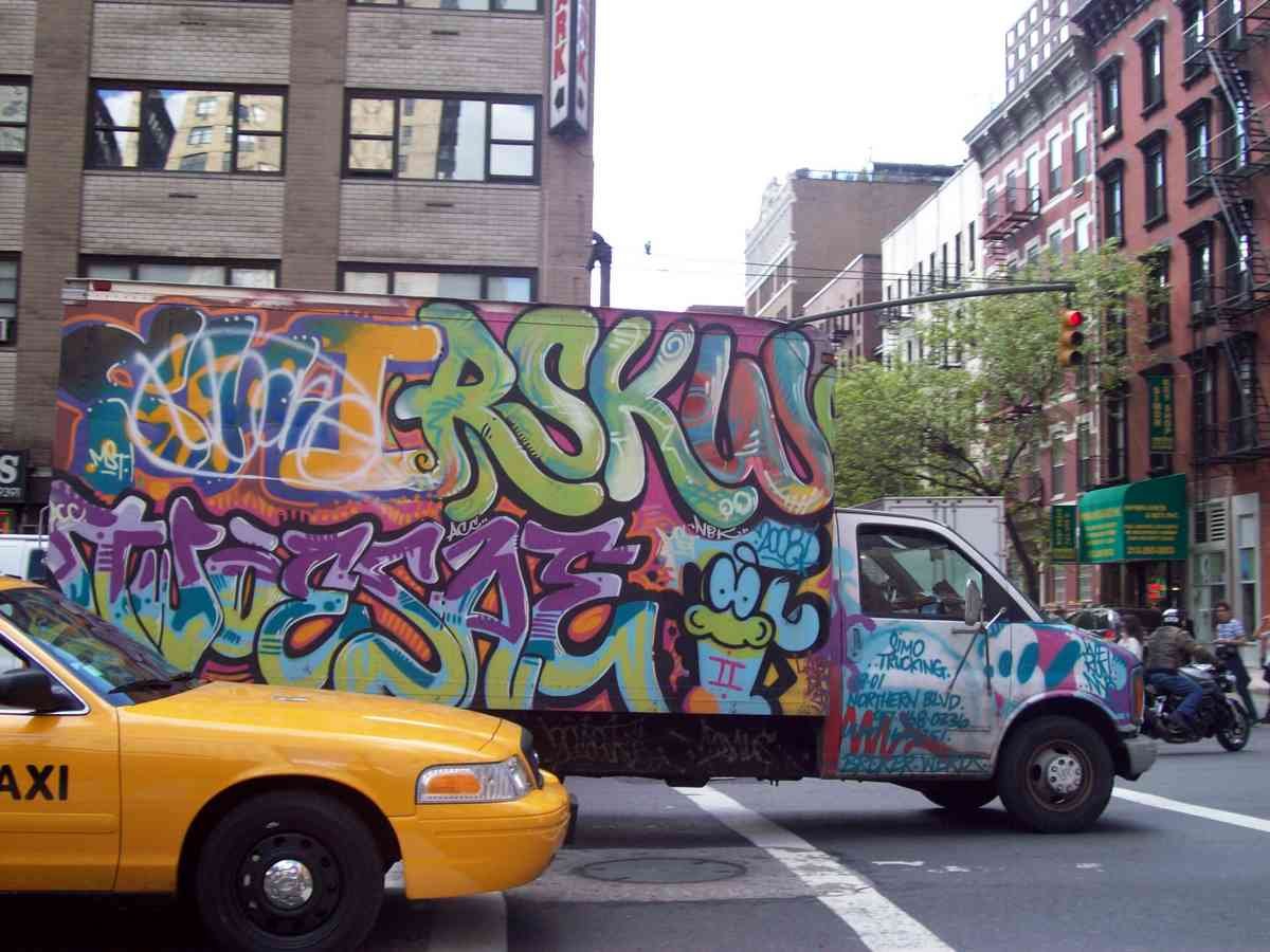 Graffiti Murals Street Art 09 1306 A4 Photo Print