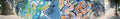 Graffiti Murals Street Art 0909 Graffiti Panorama rome A4 Photo Print