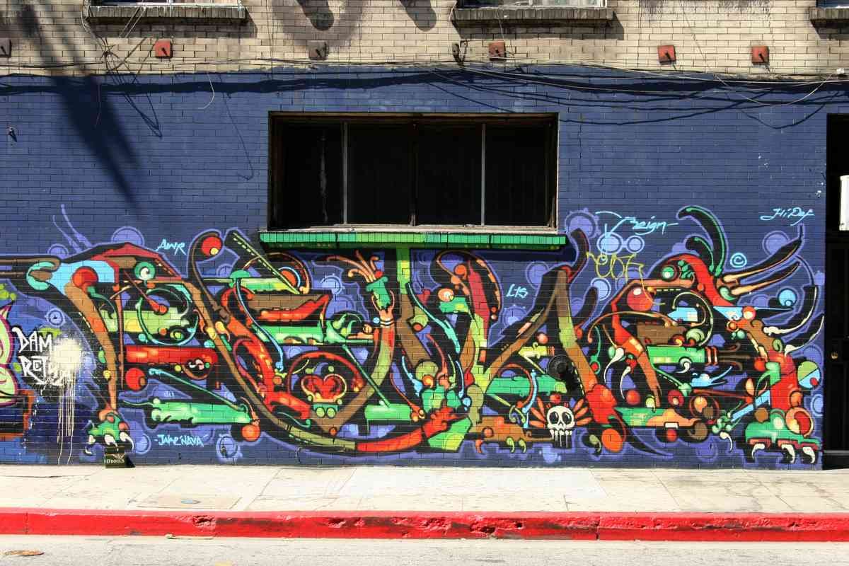 Graffiti Murals Street Art 091 fpx040107 33 A4 Photo Print