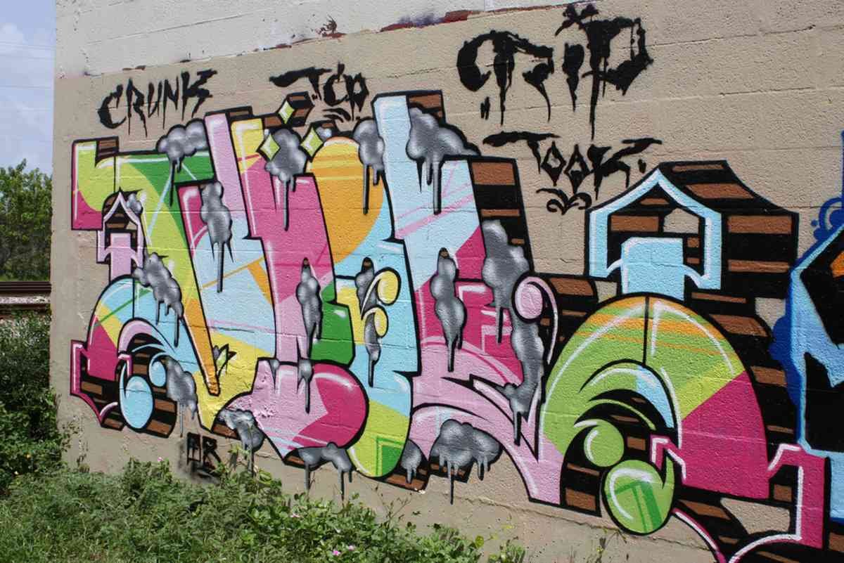 Graffiti Murals Street Art 0910 graffiti91 A4 Photo Print