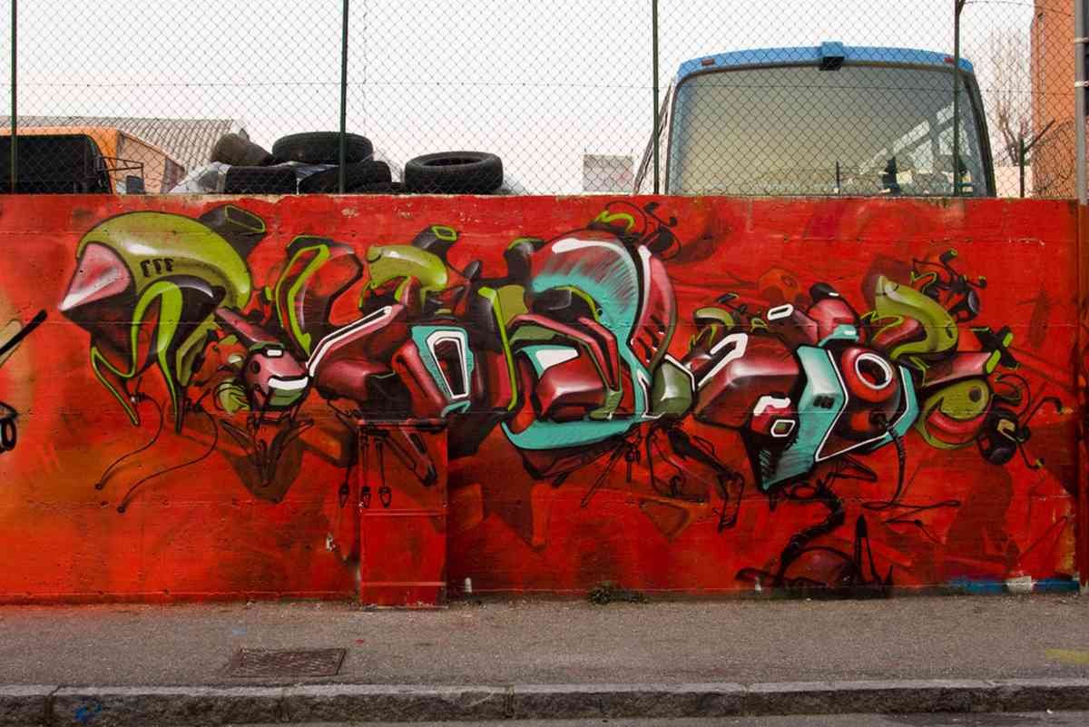 Graffiti Murals Street Art 0915 3359229536 46238345f1 b A4 Photo Print