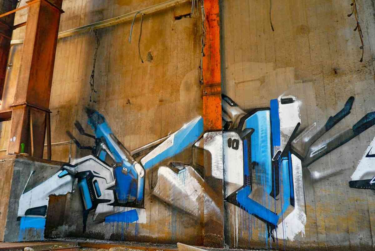 Graffiti Murals Street Art 0917 3747351126 a27458ce85 b A4 Photo Print