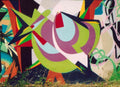Graffiti Murals Street Art 0929 kaso abstract 03 A4 Photo Print