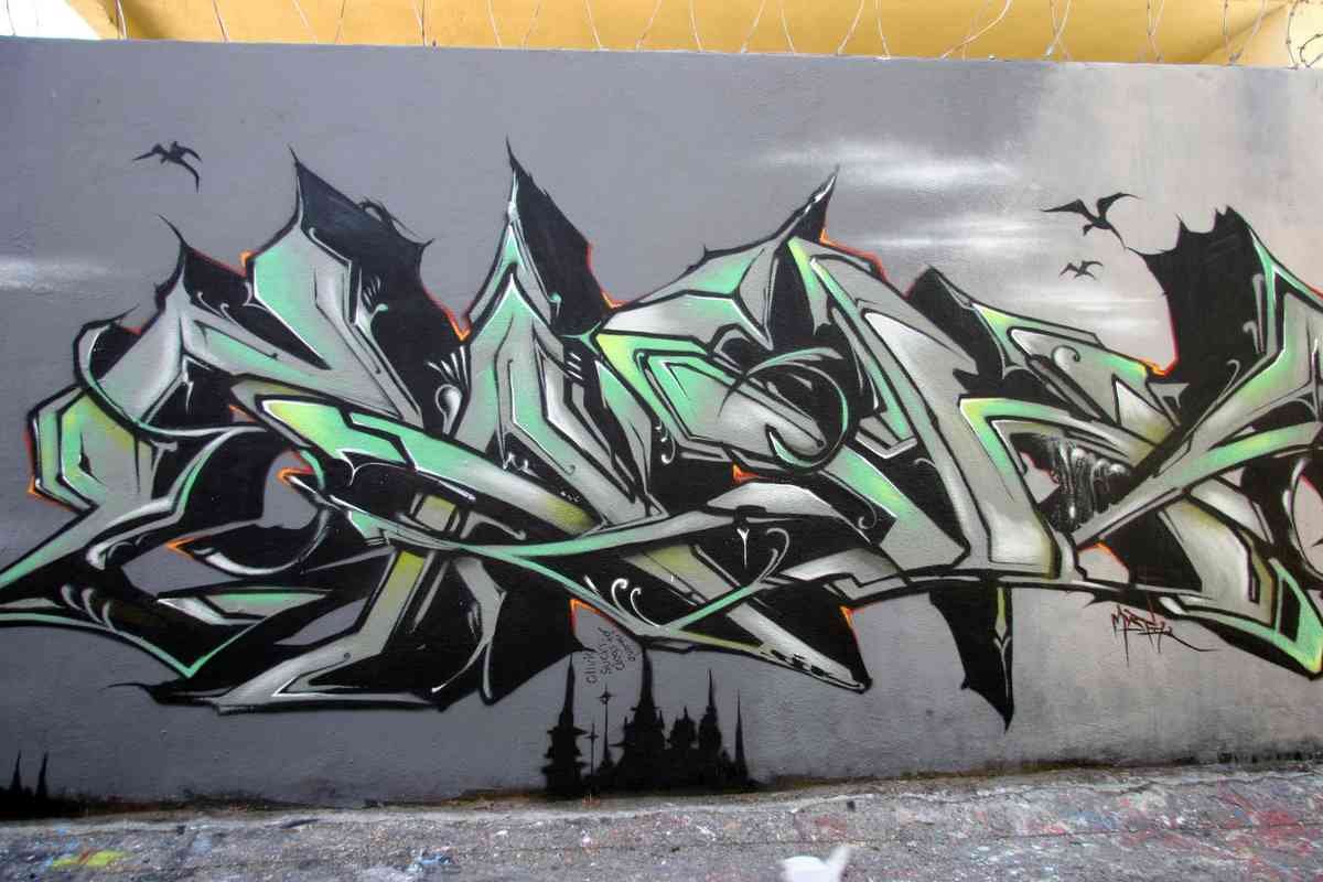 Graffiti Murals Street Art 093 fpx040107 48 A4 Photo Print