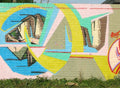 Graffiti Murals Street Art 0937 kaso regenerative graffiti A4 Photo Print
