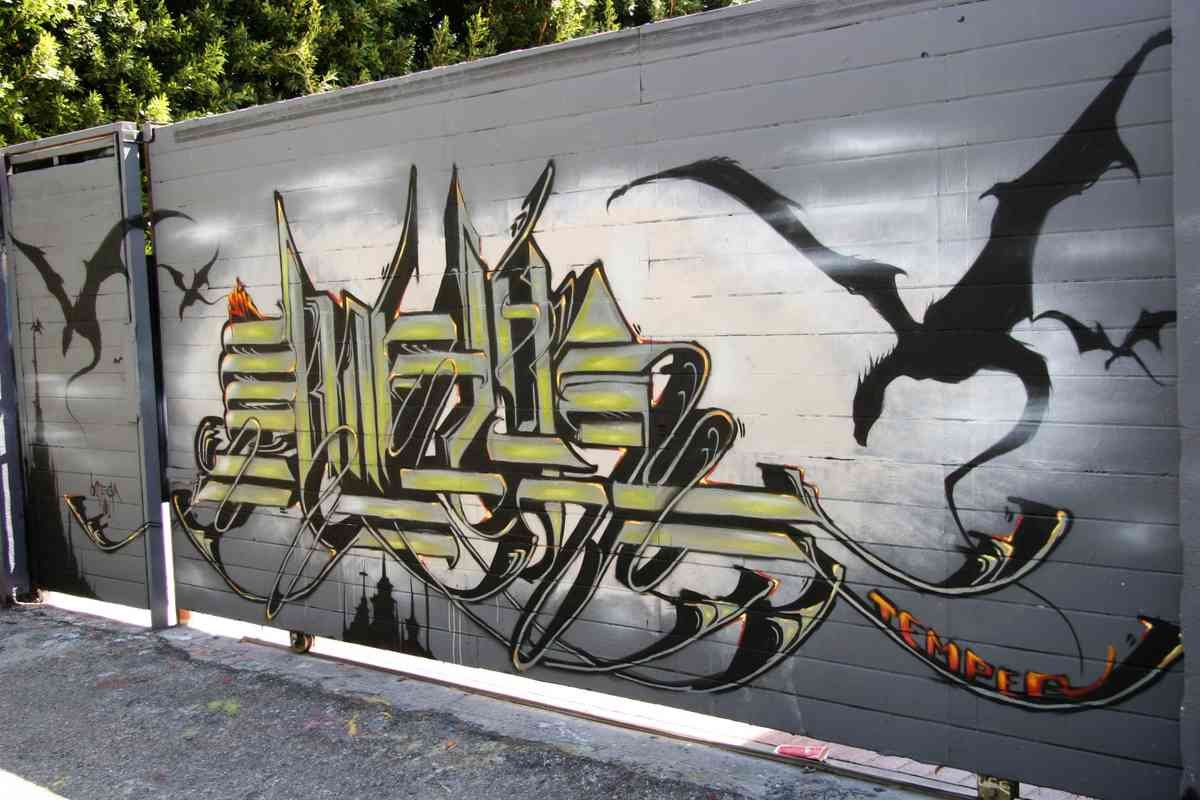 Graffiti Murals Street Art 094 fpx040107 47 A4 Photo Print
