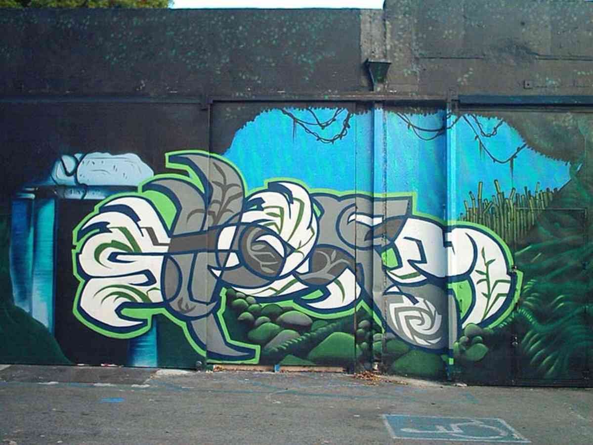 Graffiti Murals Street Art 0940 Los Angeles aa 9 A4 Photo Print