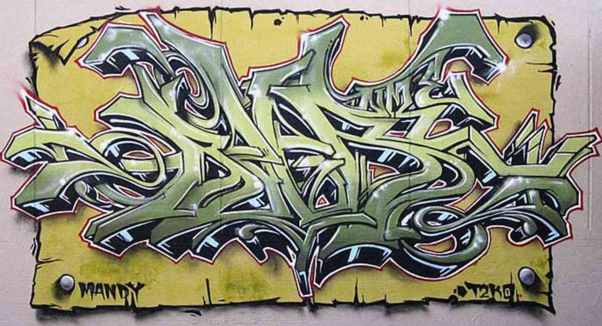 Graffiti Murals Street Art 0959 San Francisco aa 50 A4 Photo Print