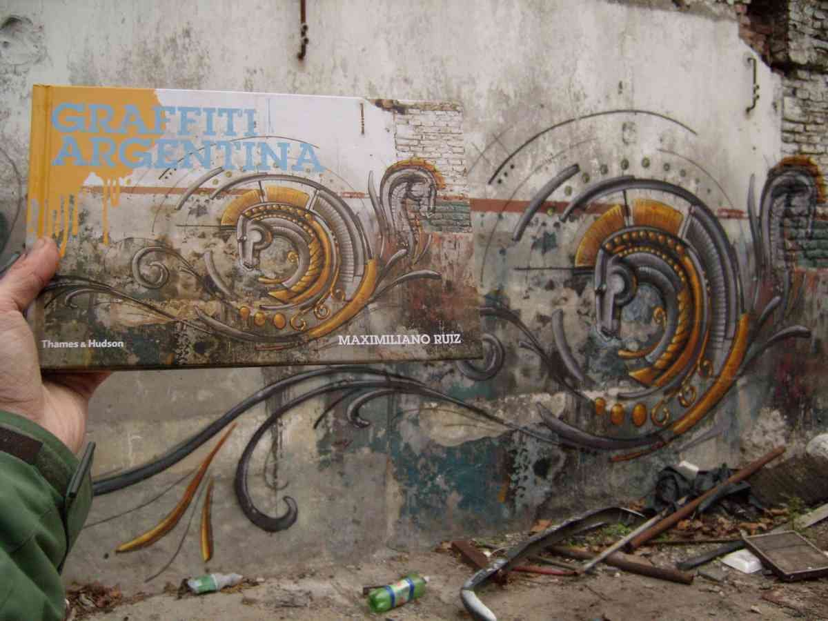 Graffiti Murals Street Art 096 GA Cover Art A4 Photo Print
