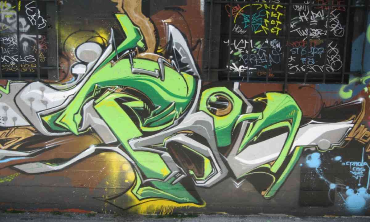 Graffiti Murals Street Art 0966 san francisco graffiti 16 A4 Photo Print
