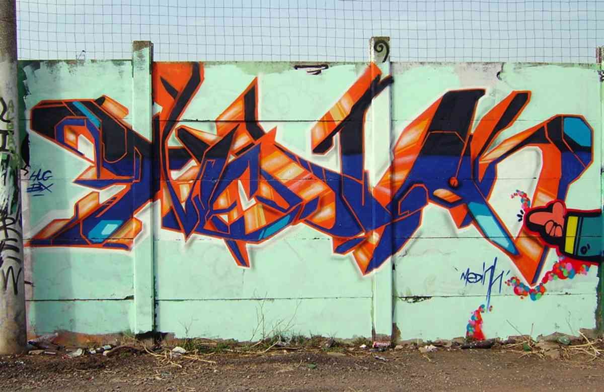 Graffiti Murals Street Art 0969 roma2 A4 Photo Print