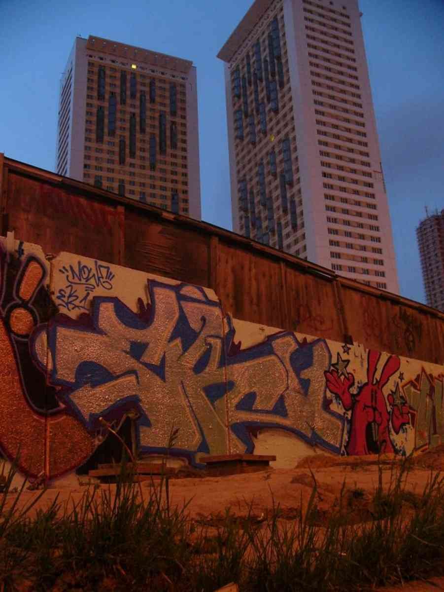 Graffiti Murals Street Art 097 1367 A4 Photo Print