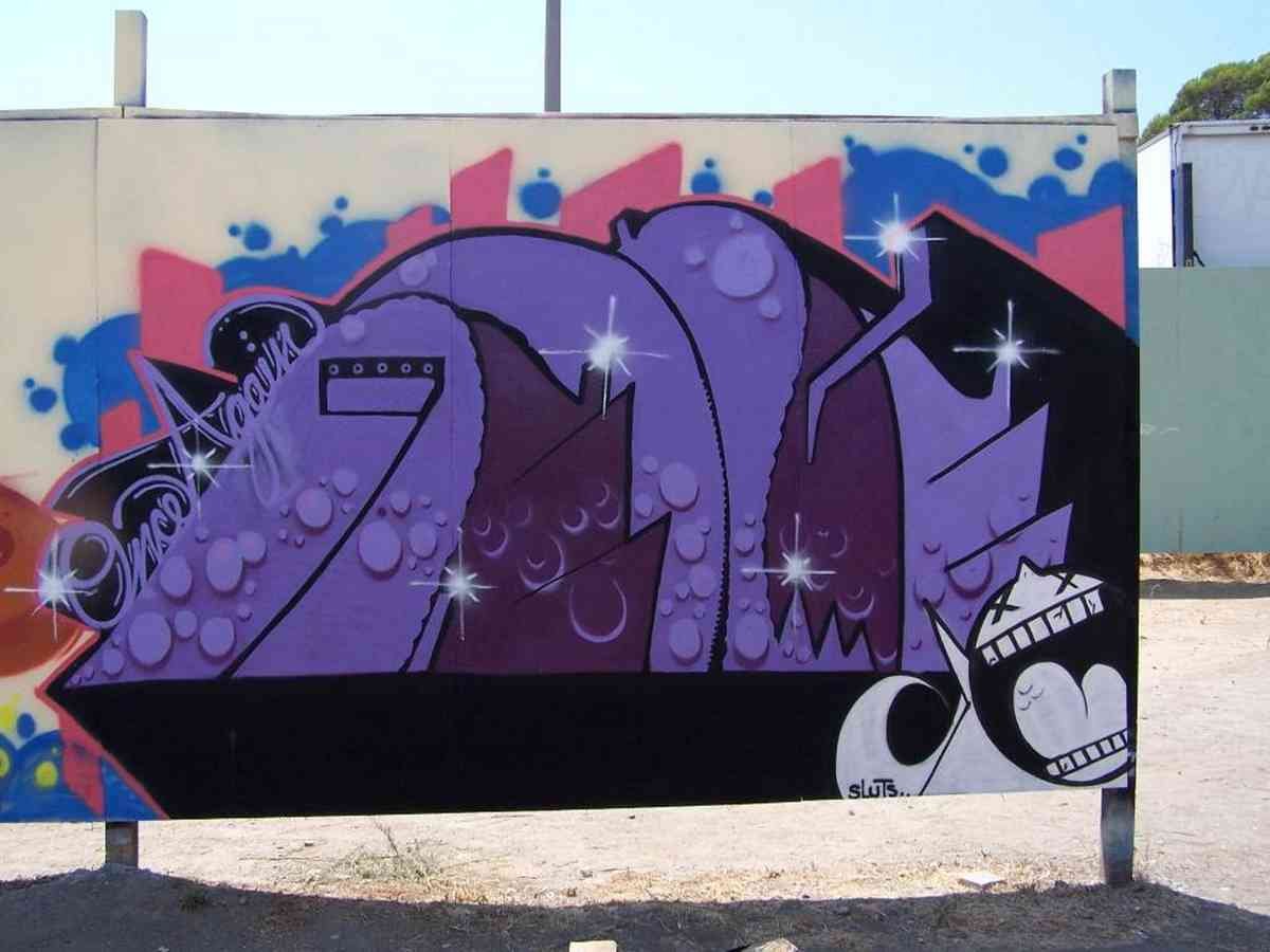 Graffiti Murals Street Art 0988 San Diego aa 25 A4 Photo Print