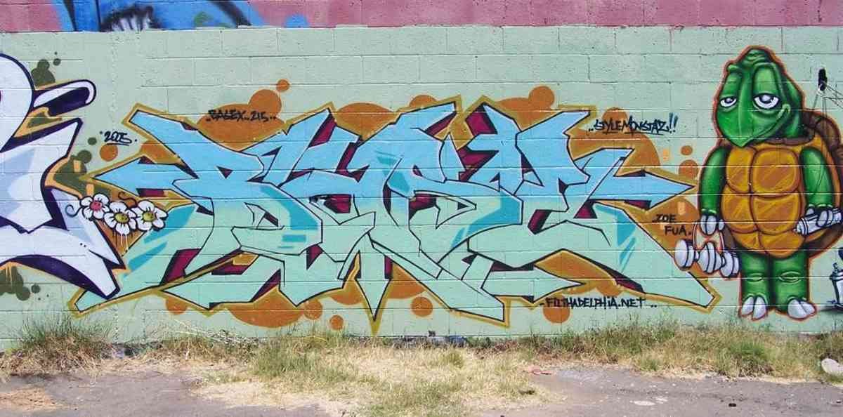 Graffiti Murals Street Art 0992 San Diego aa 30 A4 Photo Print