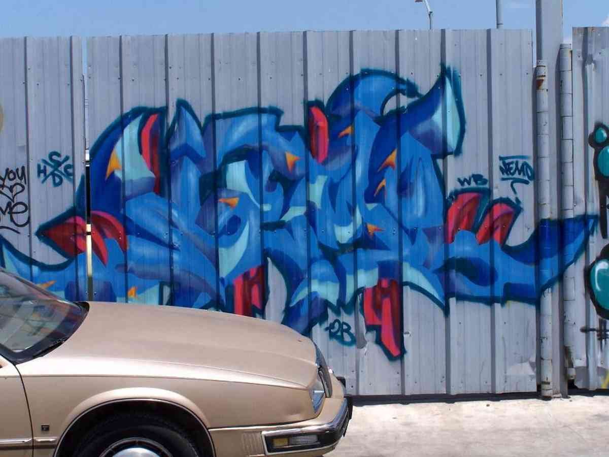 Graffiti Murals Street Art 0996 San Diego aa 34 A4 Photo Print