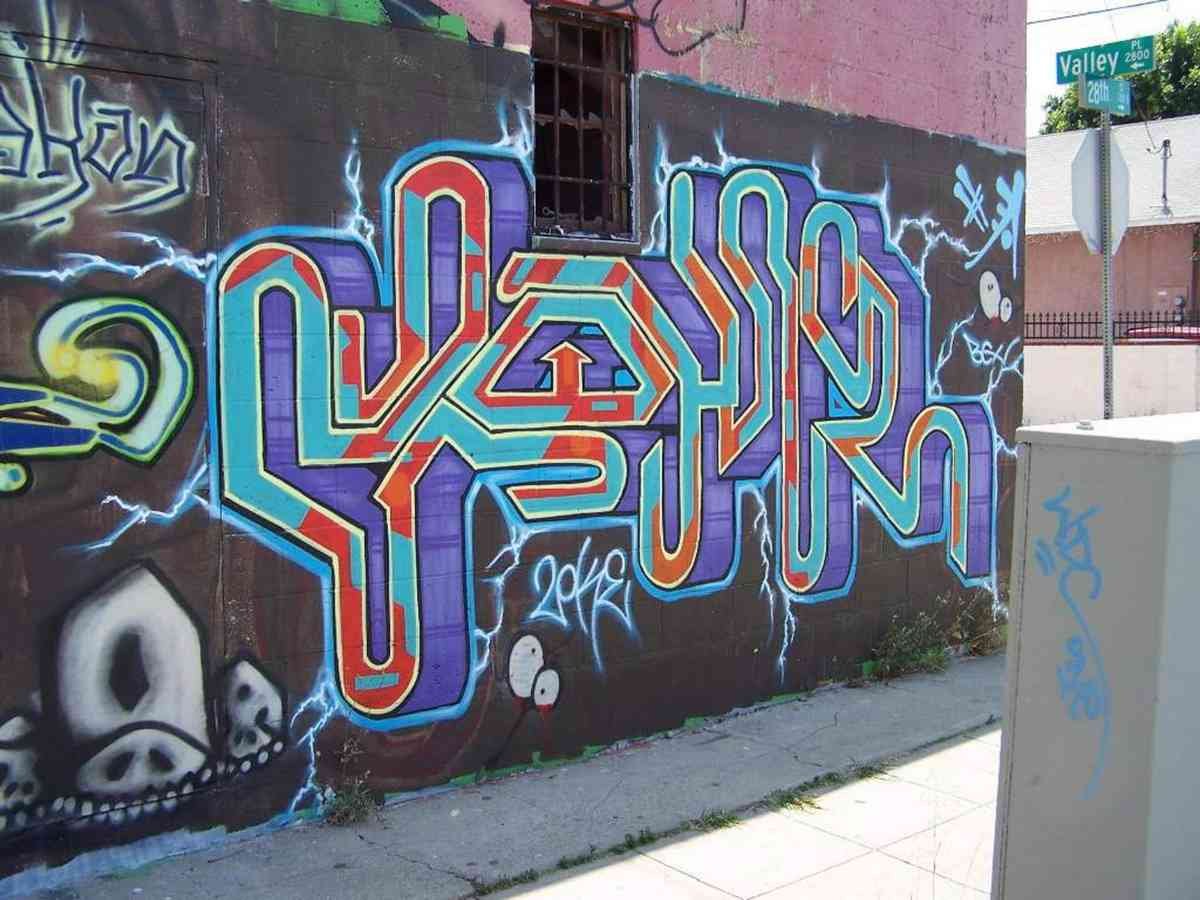 Graffiti Murals Street Art 0998 San Diego aa 36 A4 Photo Print