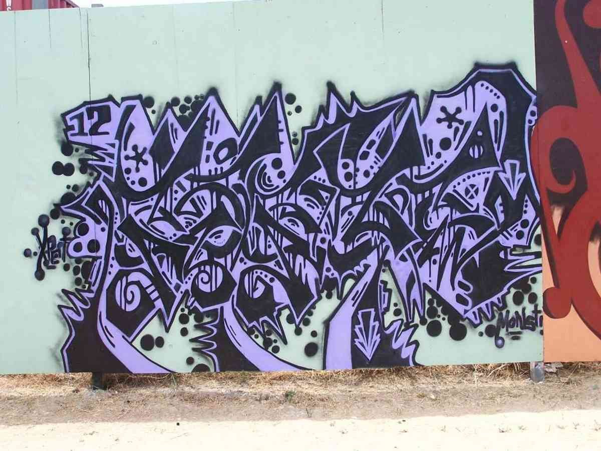 Graffiti Murals Street Art 1000 San Diego aa 47 A4 Photo Print