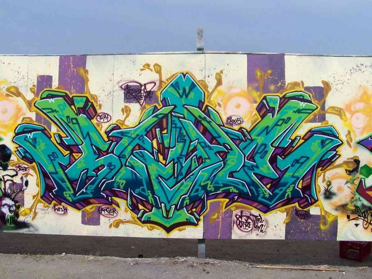 Graffiti Murals Street Art 1001 San Diego aa 49 A4 Photo Print