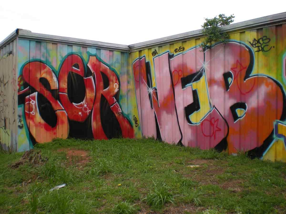 Graffiti Murals Street Art 101 graffiti 123 2 A4 Photo Print