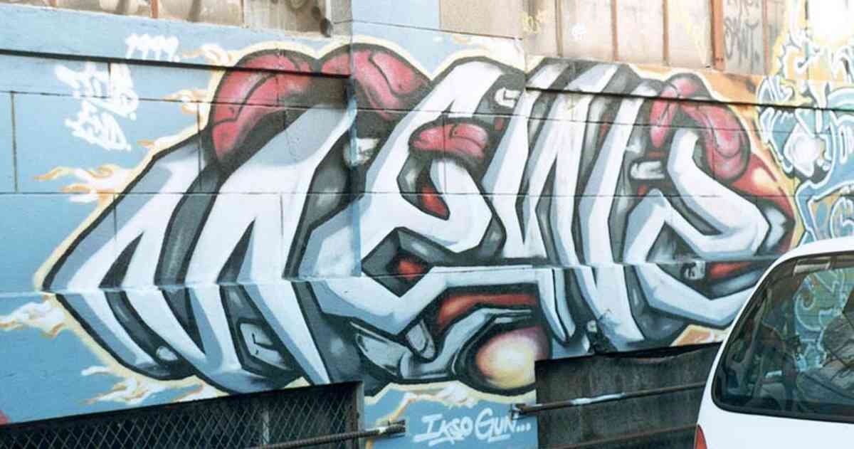 Graffiti Murals Street Art 1017 San Francisco aa 40 A4 Photo Print