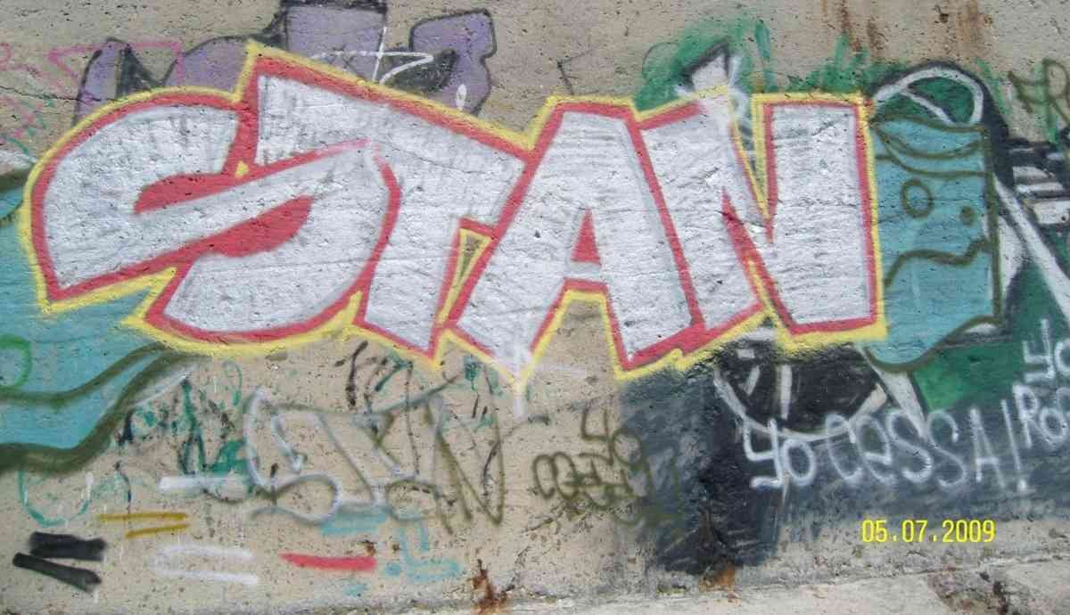 Graffiti Murals Street Art 1025 SN201778 A4 Photo Print