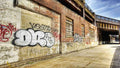 Graffiti Murals Street Art 1029 streets stone wall graffiti A4 Photo Print