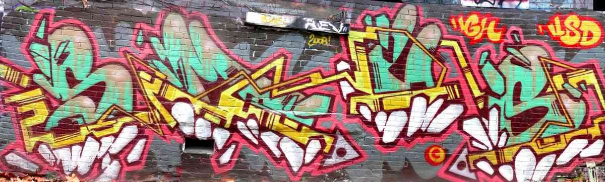 Graffiti Murals Street Art 1032 TorontoGraffiti08 GHLSD Large A4 Photo Print