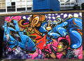 Graffiti Murals Street Art 1037 JJAroeUK A4 Photo Print