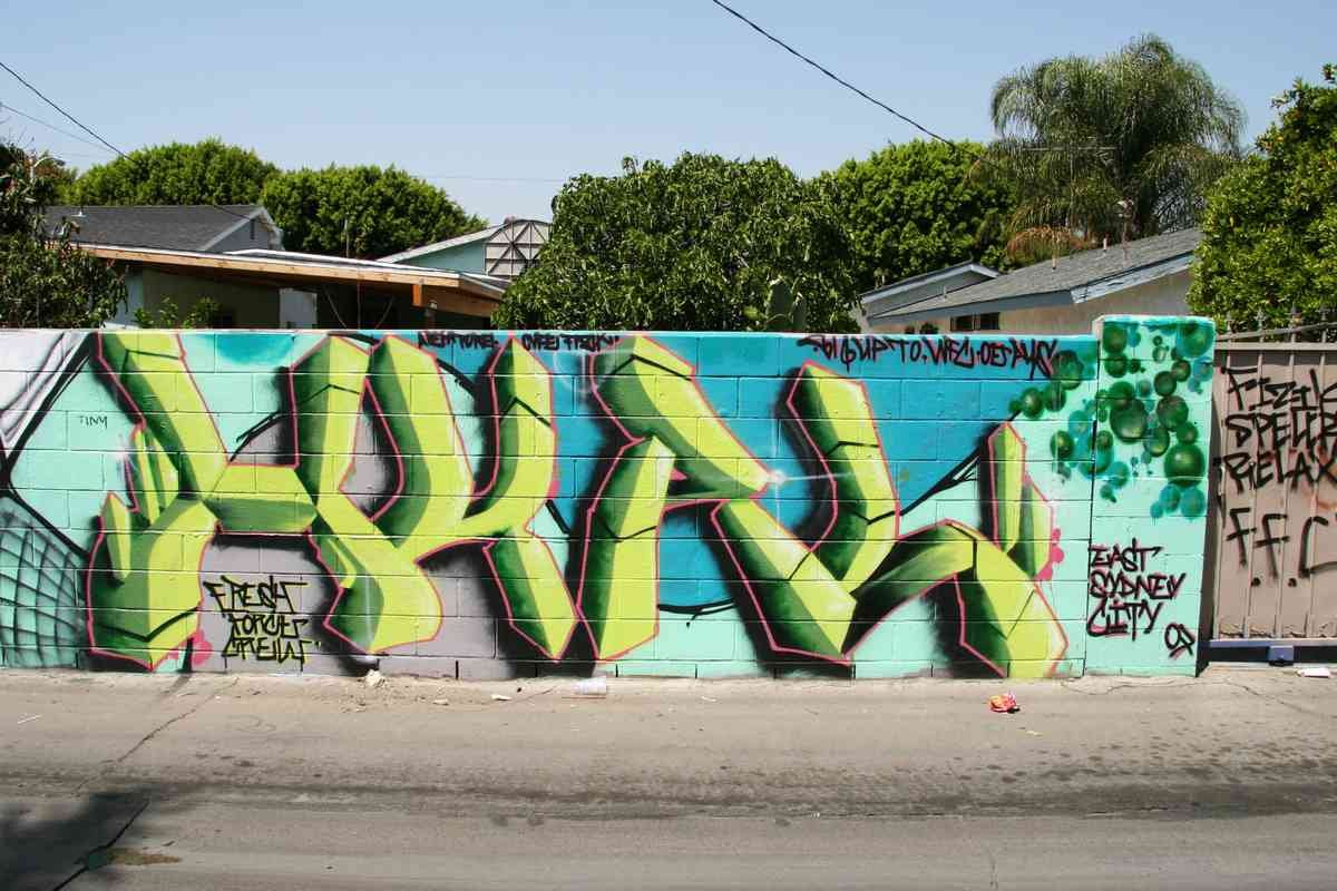 Graffiti Murals Street Art 104 fpx043007 32 A4 Photo Print