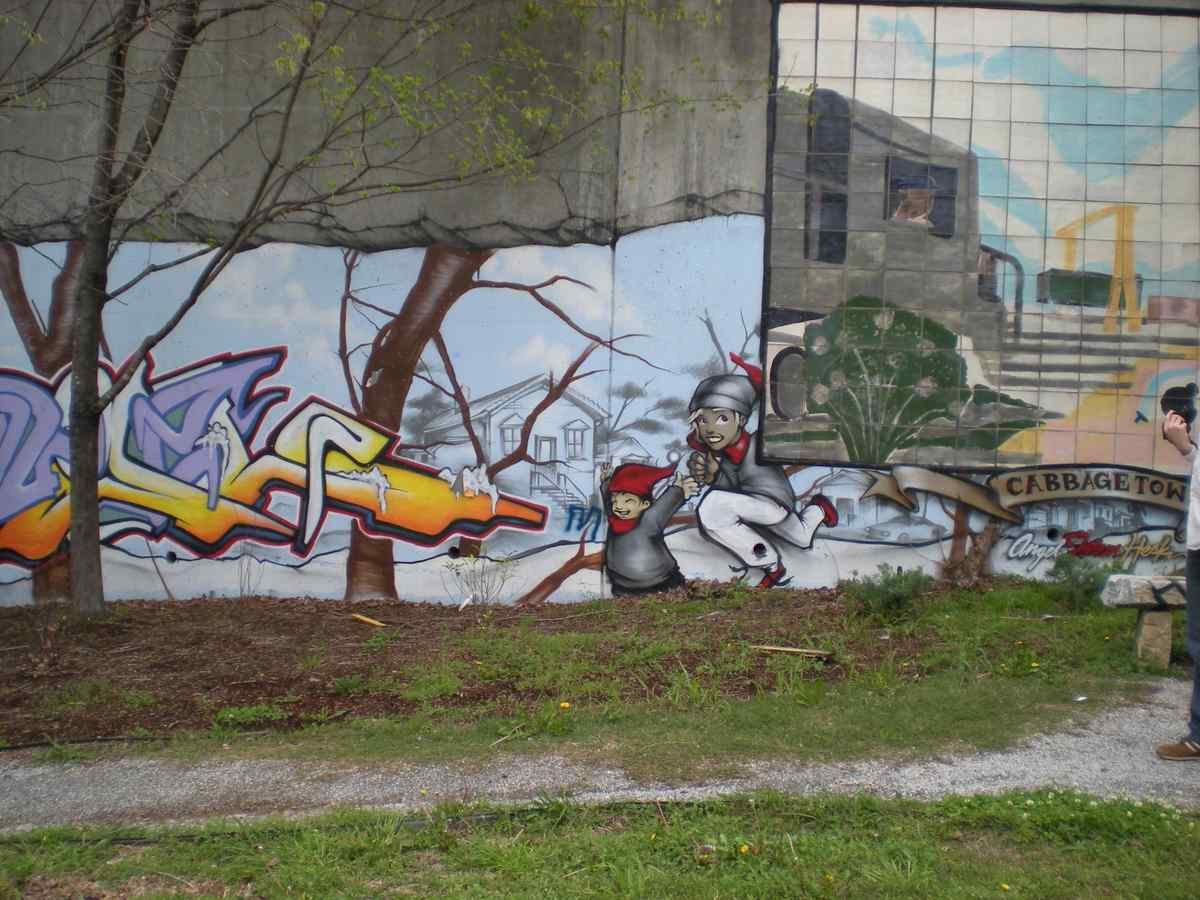 Graffiti Murals Street Art 104 graffiti15 A4 Photo Print