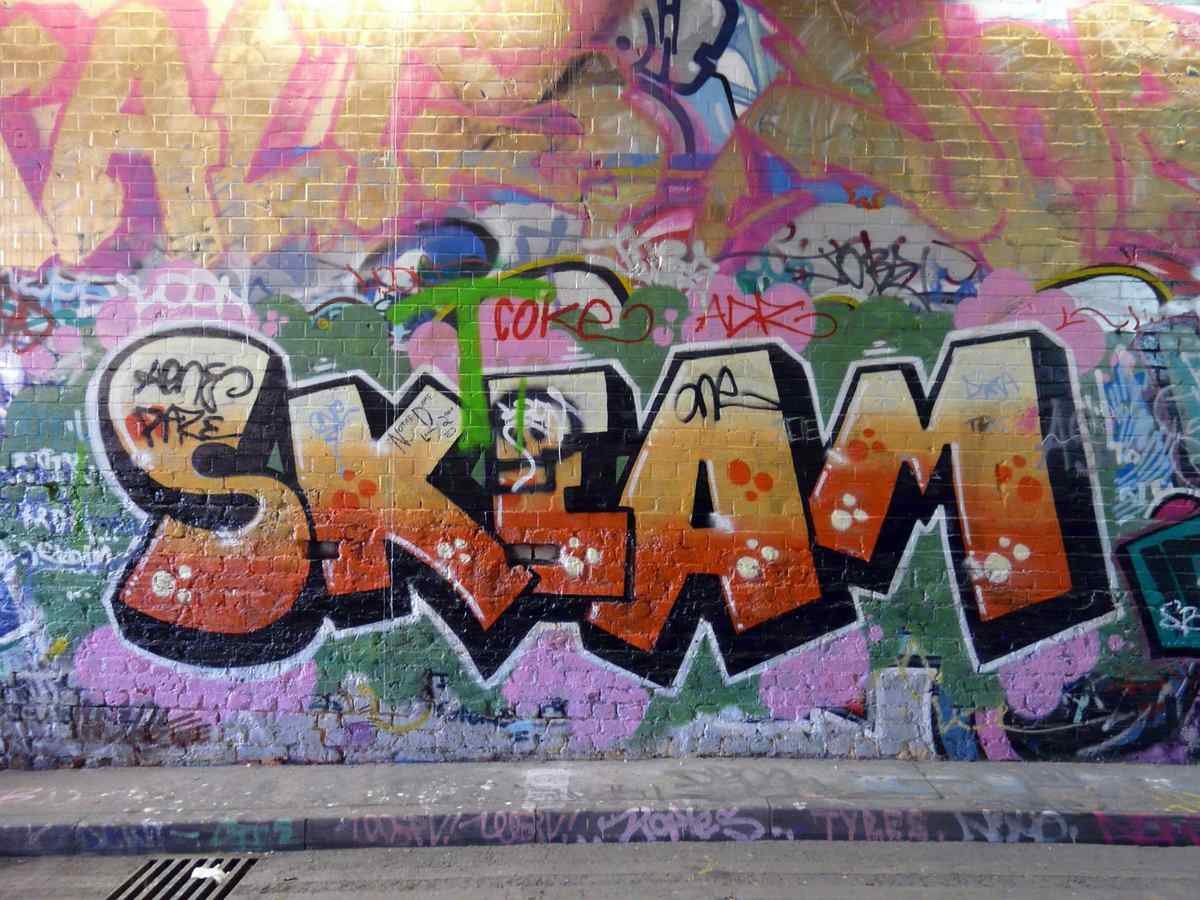 Graffiti Murals Street Art 106 Graffiti London A4 Photo Print