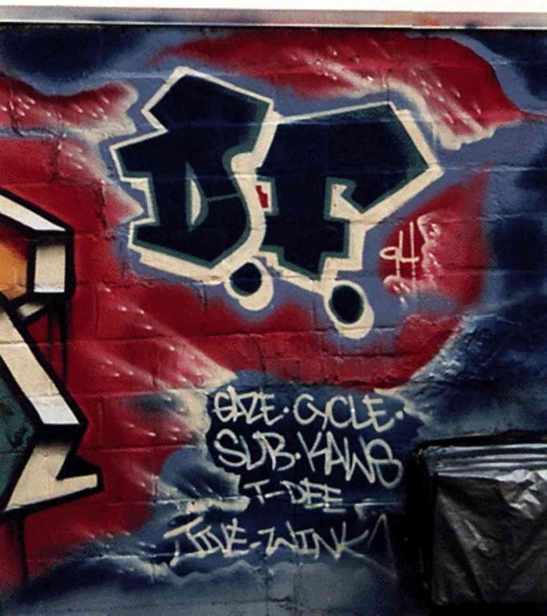Graffiti Murals Street Art 110 dfcrew1 A4 Photo Print