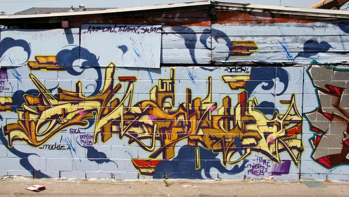 Graffiti Murals Street Art 110 fpx043107 07 A4 Photo Print