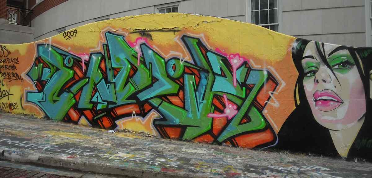 Graffiti Murals Street Art 111 athens graffiti may A4 Photo Print