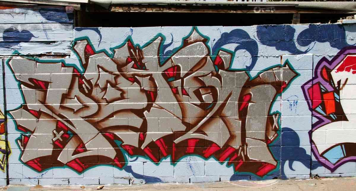 Graffiti Murals Street Art 111 fpx043107 08 A4 Photo Print